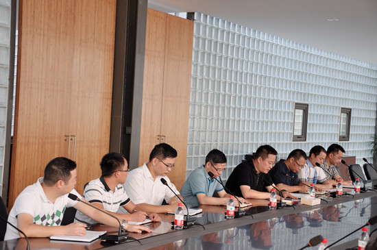 江北區委書記華偉蒞臨公司調研