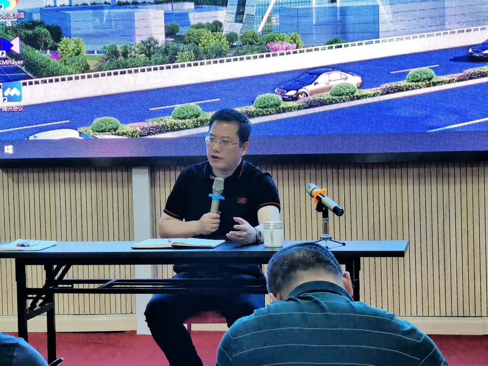 強化結構調整 增強發展動力——集團總裁柯建東蒞臨安徽柯力視察并指導工作